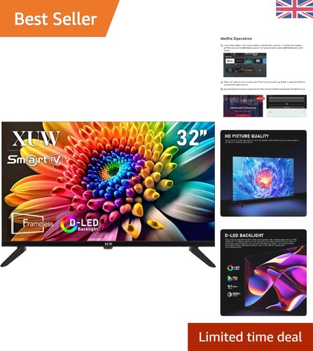 Inch smart d led - hd, tv