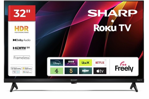 Sharp inch roku smart hd - inch, tv