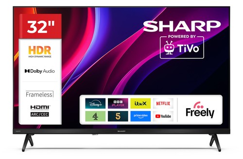 Sharp smart led 32he2245k - tv,